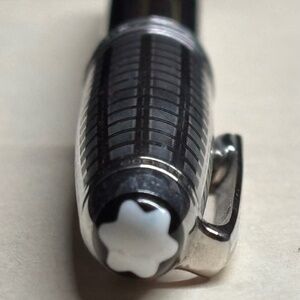Monte Blanc Stainless Steel Fountain Pen